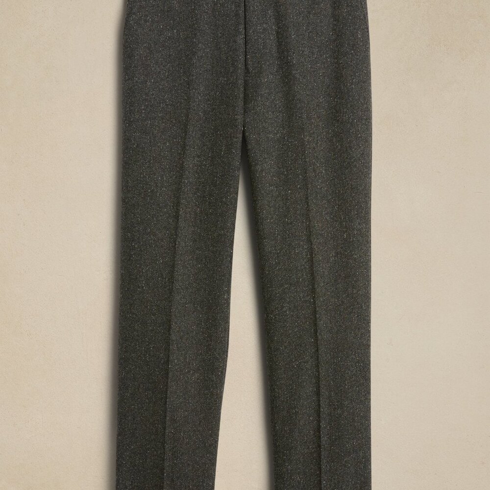 NEW Banana Republic Joaquin Tweed Suit Pant - size 31